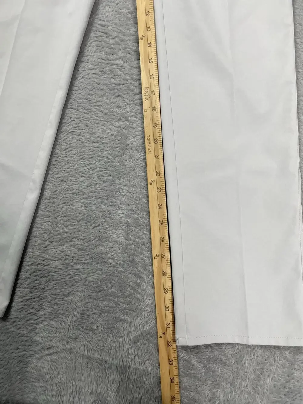 Peter Millar Pants Mens 36x32 Off White EB66 Performance Stretch Wicking Golf